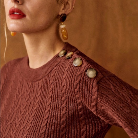 Sezane Camilla Jumper Sweater - Picture 2 of 8